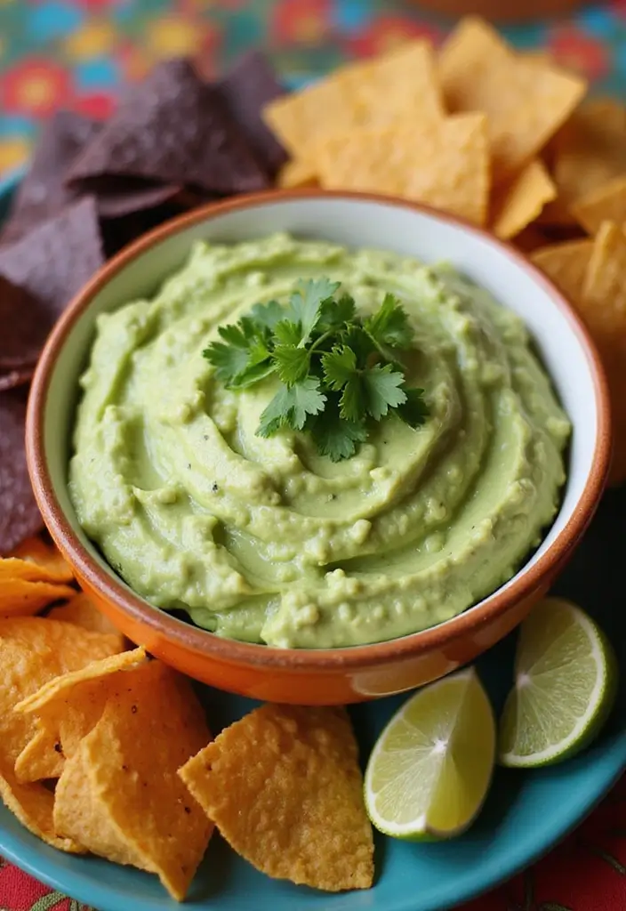 25 Cinco de Mayo Dip Recipes for Festive Parties - 1. Creamy Avocado and Lime Dip