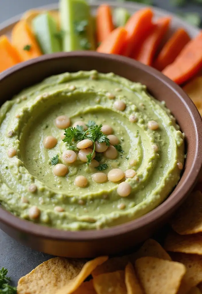 25 Cinco de Mayo Dip Recipes for Festive Parties - 15. Avocado and White Bean Dip