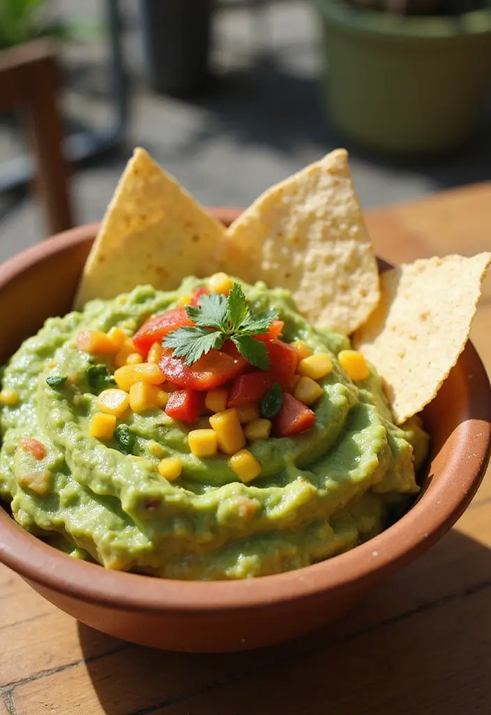 25 Cinco de Mayo Dip Recipes for Festive Parties - 16. Sweet Corn Guacamole