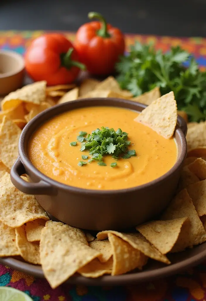 25 Cinco de Mayo Dip Recipes for Festive Parties - 6. Creamy Vegan Queso