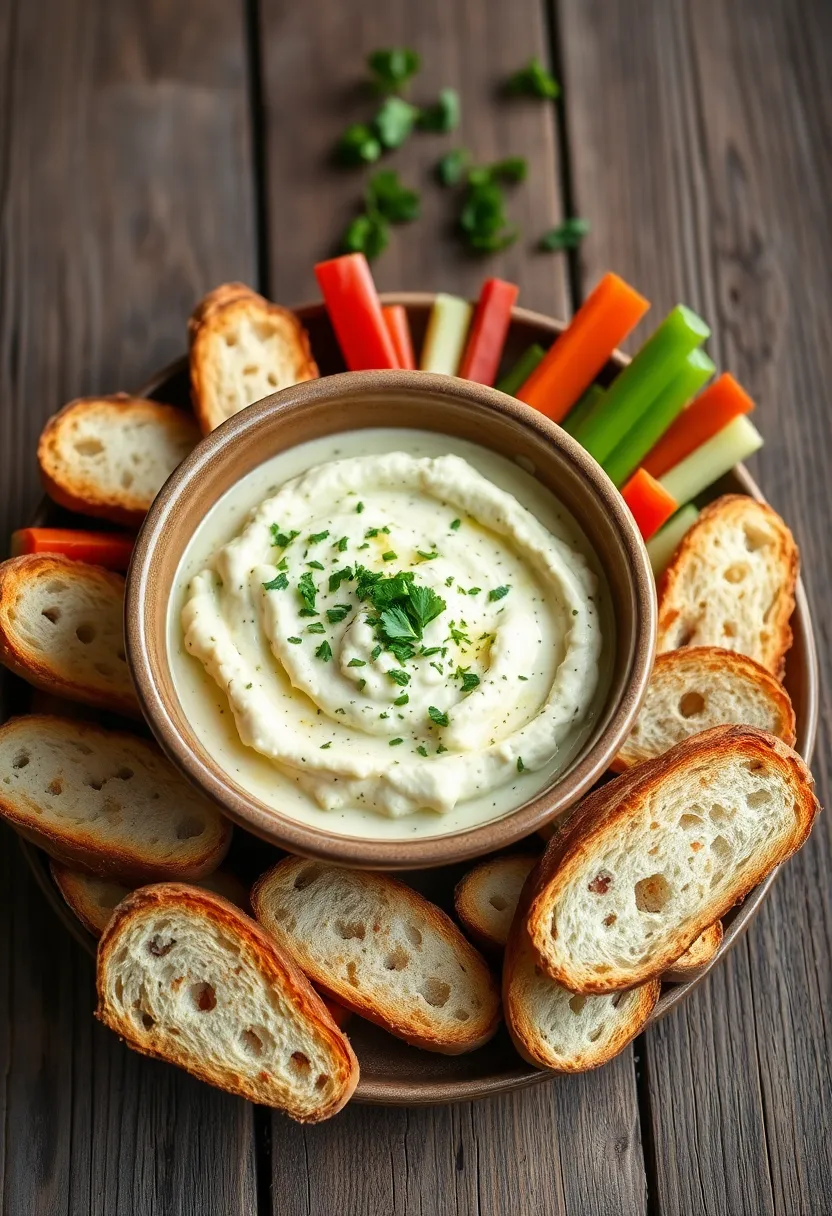 25 Cold Summer Dip Recipes for Parties and BBQs - 14. Herbed Feta Dip