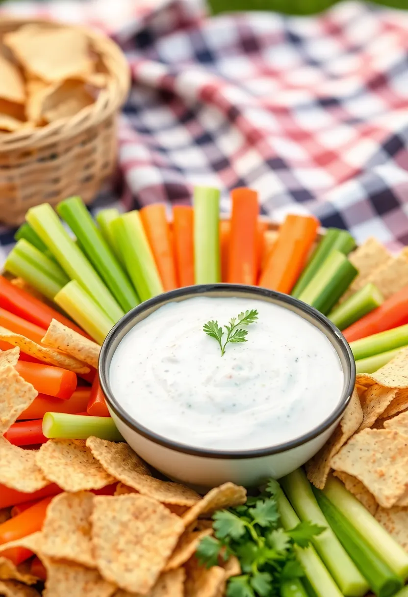 25 Cold Summer Dip Recipes for Parties and BBQs - 22. Creamy Ranch Dip