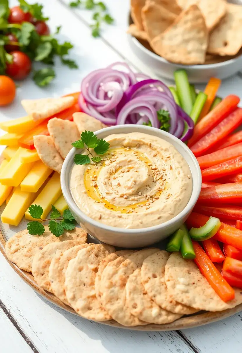 25 Cold Summer Dip Recipes for Parties and BBQs - 23. Nutty Tahini Dip