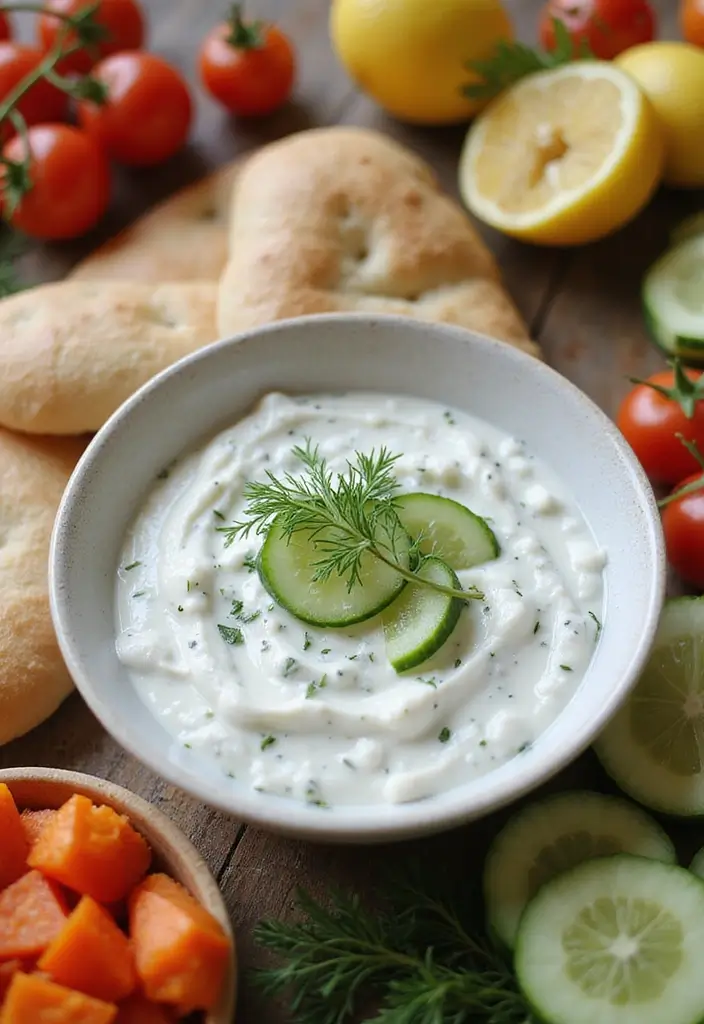 25 Cold Summer Dip Recipes for Parties and BBQs - 4. Tzatziki Sauce