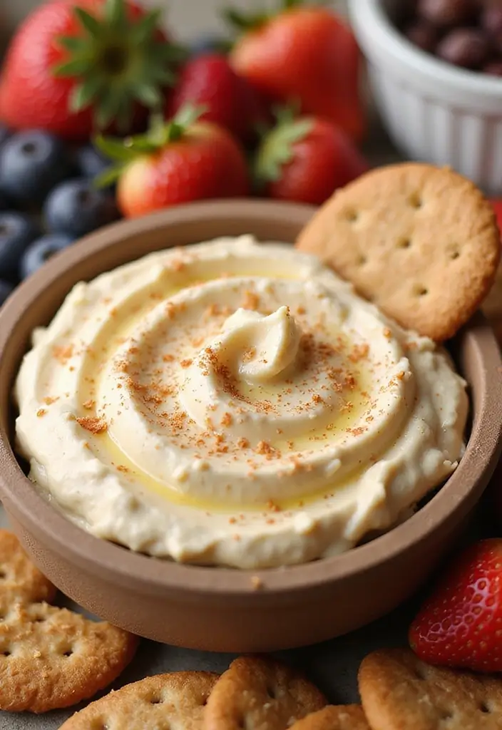 25 Cream Cheese Dip Recipes That Are Quick and Easy - 14. Maple Cream Cheese Dip