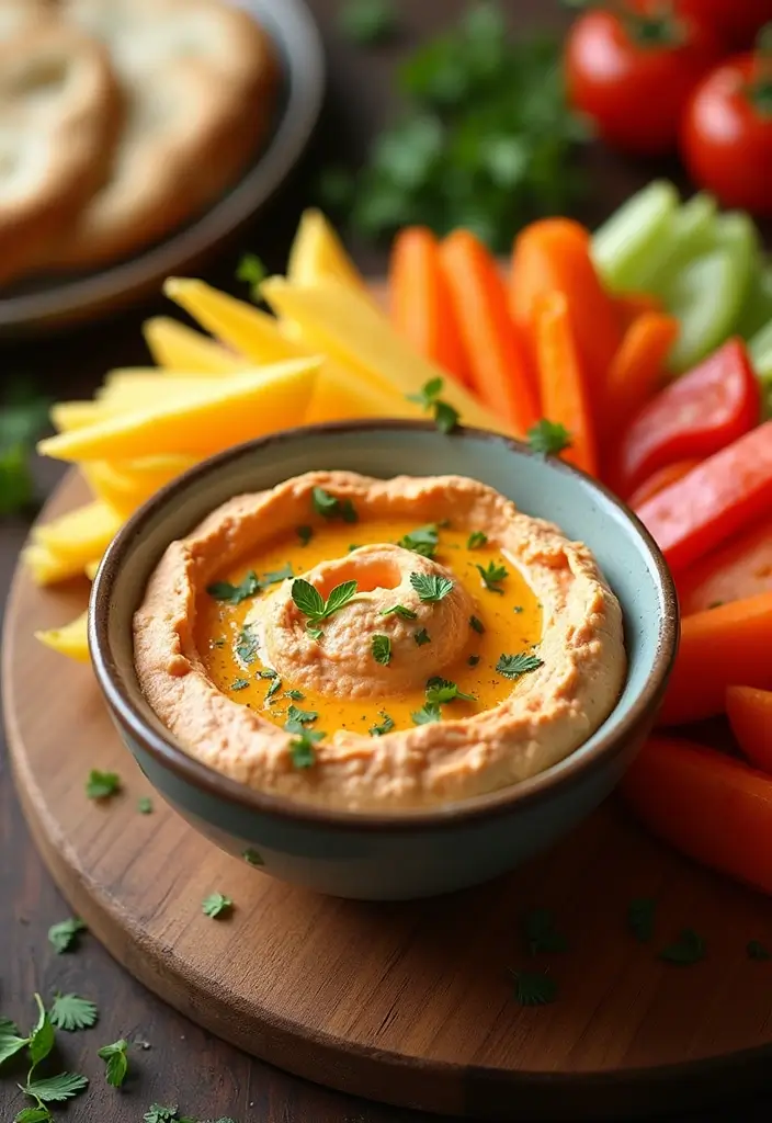25 Cream Cheese Dip Recipes That Are Quick and Easy - 9. Smoky Paprika Cream Cheese Dip