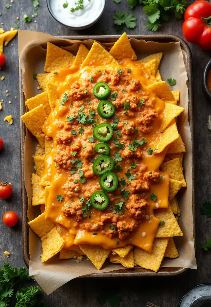 25 Creative Recipes with Buffalo Chicken Dip You Must Try - 2. Buffalo Chicken Dip Nachos