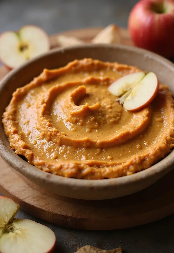 25 Dairy Free Dessert Dip Recipes That Are Delicious - 11. Sweet Potato Peanut Butter Dip