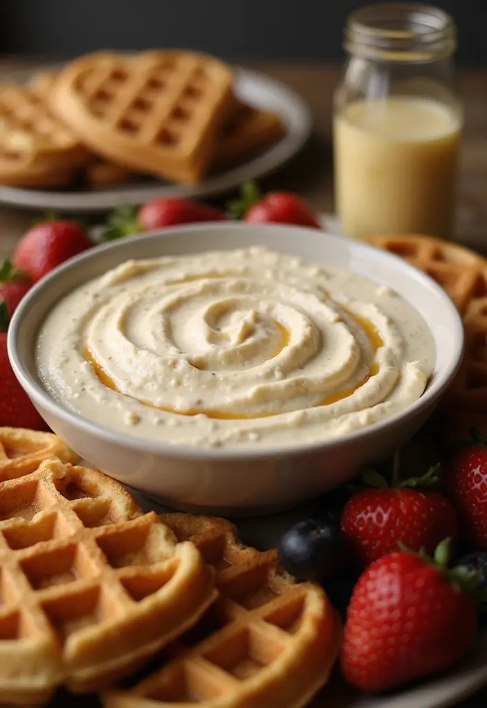 25 Easy 3 Ingredient Dessert Dip Recipes to Try Tonight - 17. Maple Cream Cheese Dip
