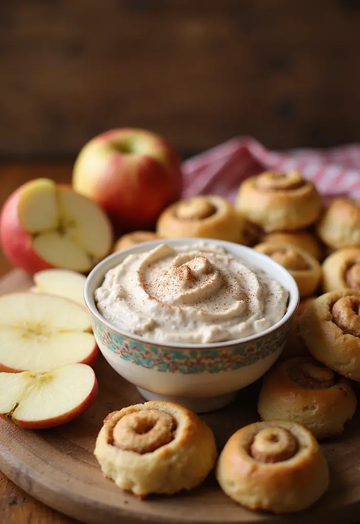 25 Easy 3 Ingredient Dessert Dip Recipes to Try Tonight - 5. Cinnamon Roll Dip