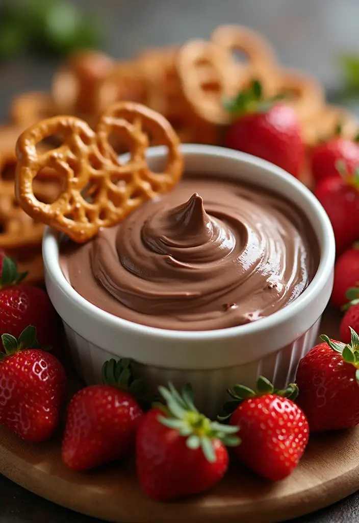 25 Easy 3 Ingredient Dessert Dip Recipes to Try Tonight - 8. Nutella Dip