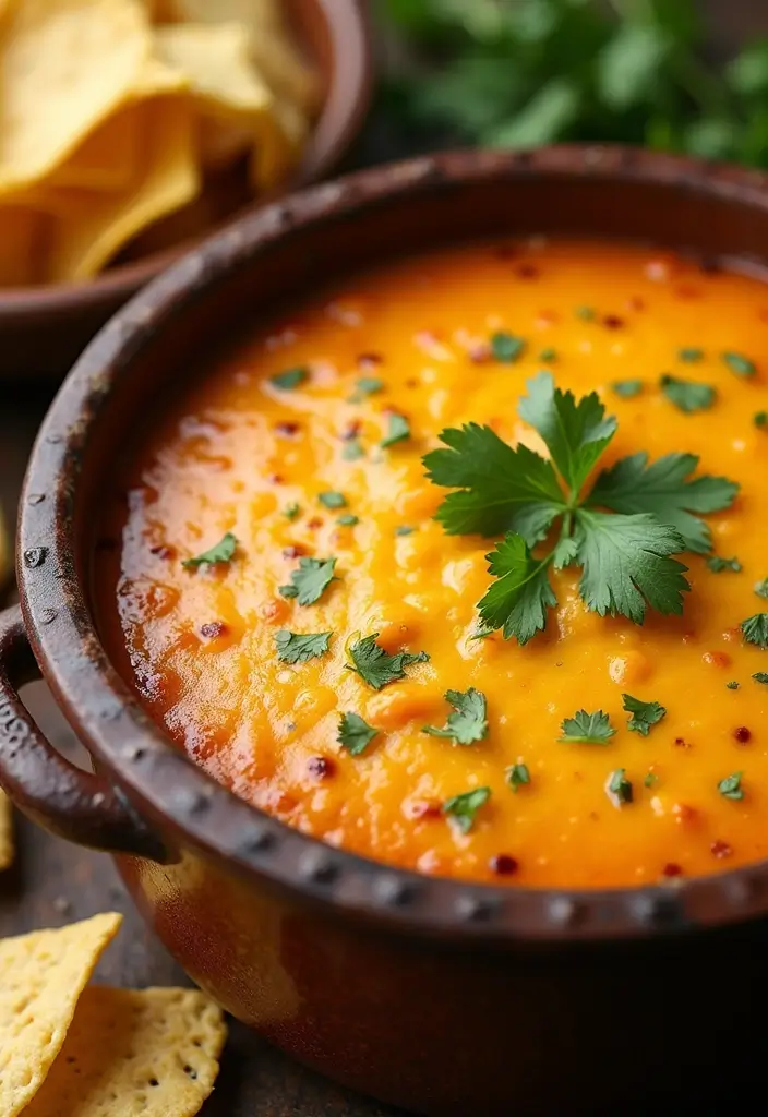 25 Easy Crock Pot Dip Recipes for Any Occasion 12 25 Easy Crock Pot Dip Recipes for Any Occasion - 12. Cheesy Queso Dip