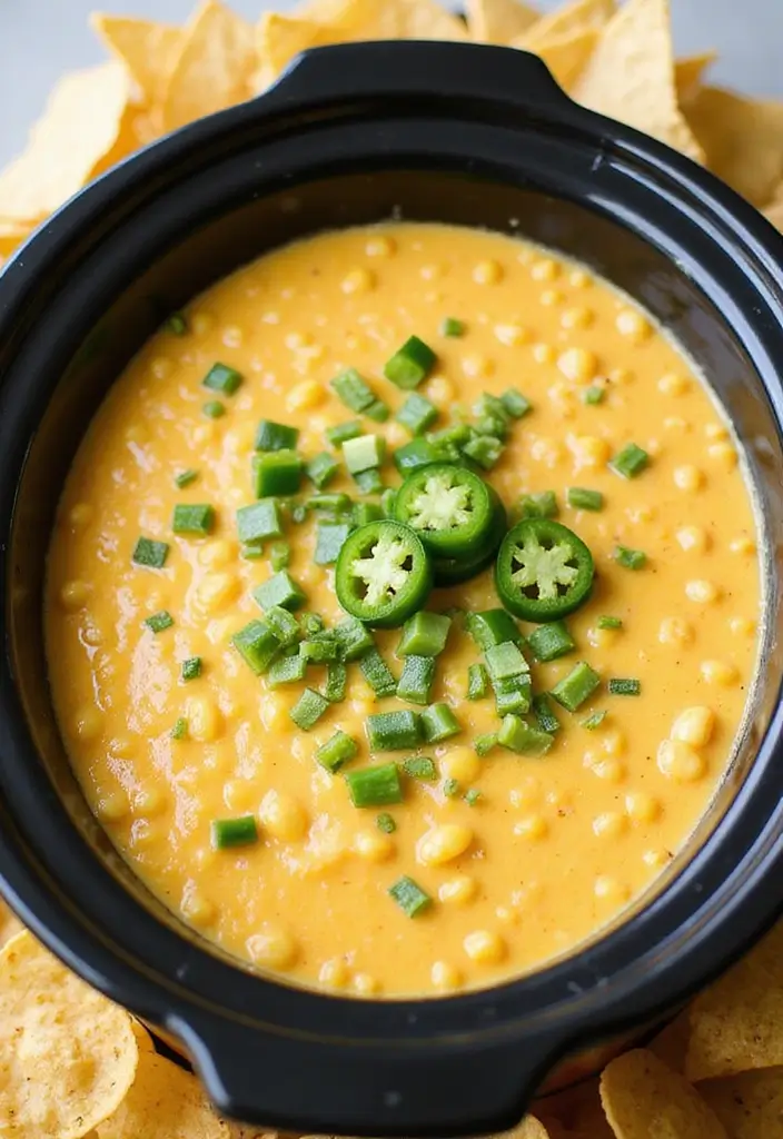 25 Easy Crock Pot Dip Recipes for Any Occasion 9 25 Easy Crock Pot Dip Recipes for Any Occasion - 9. Sweet Jalapeño Corn Dip