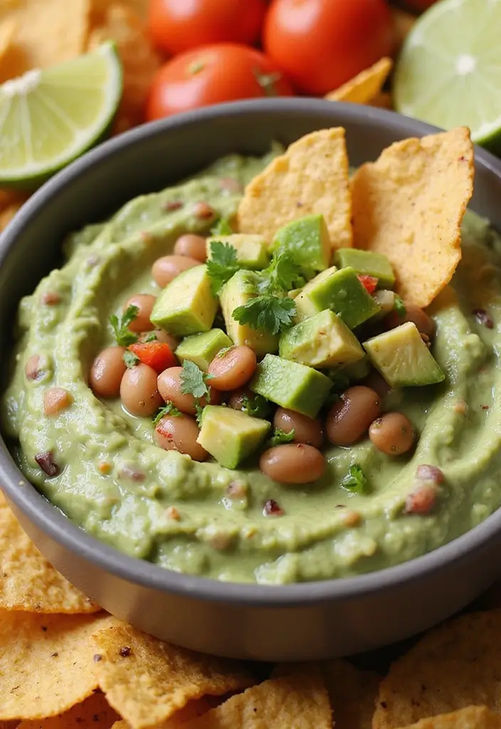 25 Easy Mexican Bean Dip Recipes That Everyone Loves - 17. Avocado Salsa Bean Dip