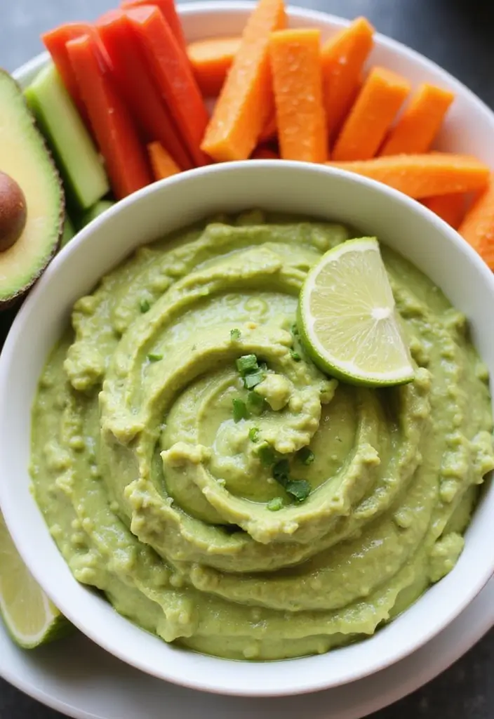 25 Easy Mexican Bean Dip Recipes That Everyone Loves - 3. Creamy Avocado Bean Dip