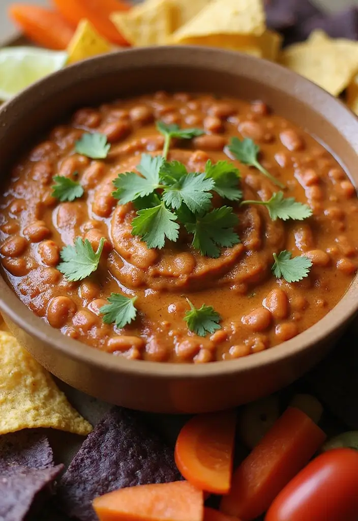 25 Easy Mexican Bean Dip Recipes That Everyone Loves - 5. Smoky Chipotle Bean Dip