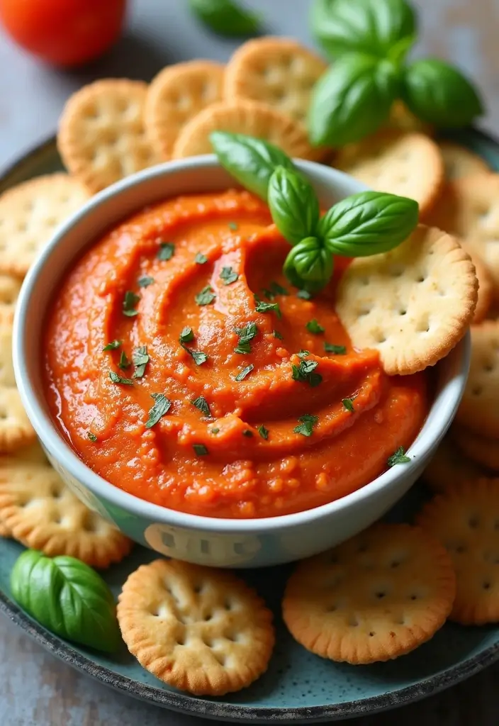 25 Gluten Free Dairy Free Dip Recipes Everyone Will Love - 15. Tomato Basil Dip