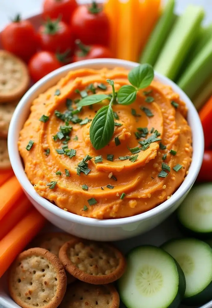 25 Gluten Free Dairy Free Dip Recipes Everyone Will Love - 21. Roasted Veggie Dip