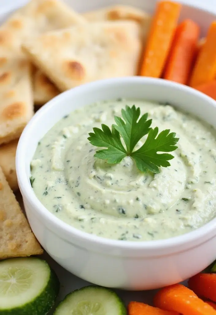 25 Gluten Free Dairy Free Dip Recipes Everyone Will Love - 4. Fresh Herb and Garlic Dip