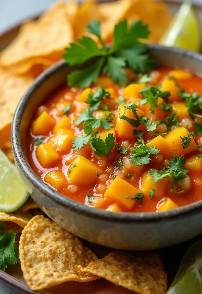 25 Gluten Free Dairy Free Dip Recipes Everyone Will Love - 9. Mango Salsa Dip