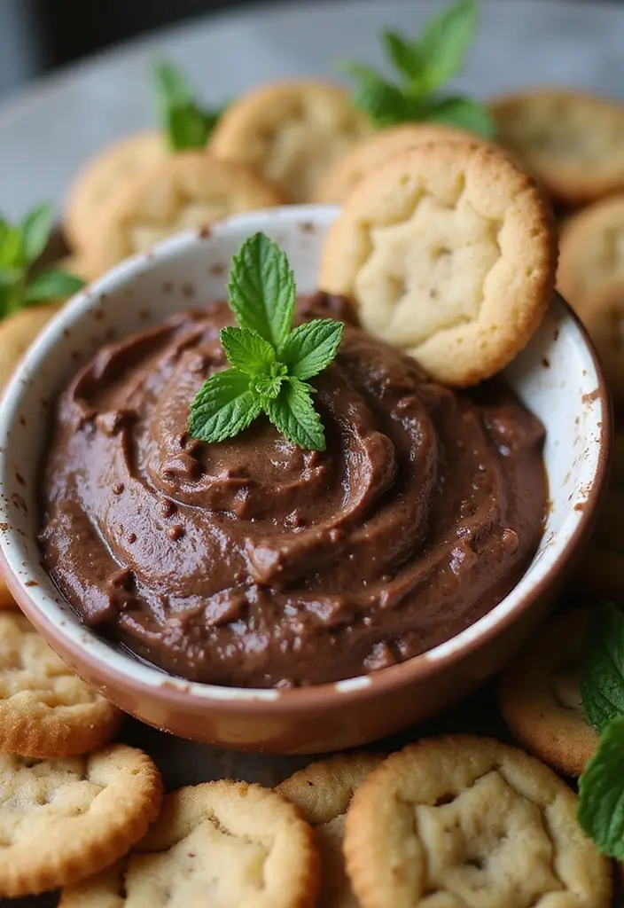25 Gluten Free Dessert Dip Recipes Perfect for Parties - 14. Chocolate Mint Dip