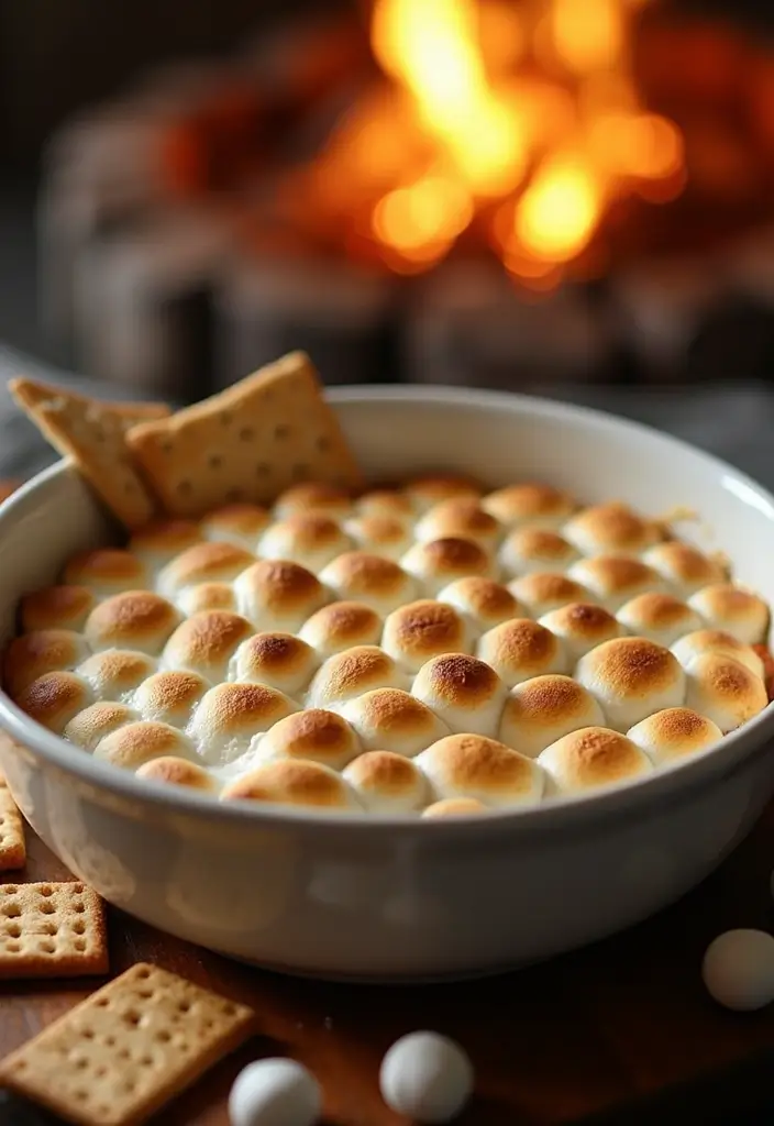 25 Gluten Free Dessert Dip Recipes Perfect for Parties - 15. S'mores Dip