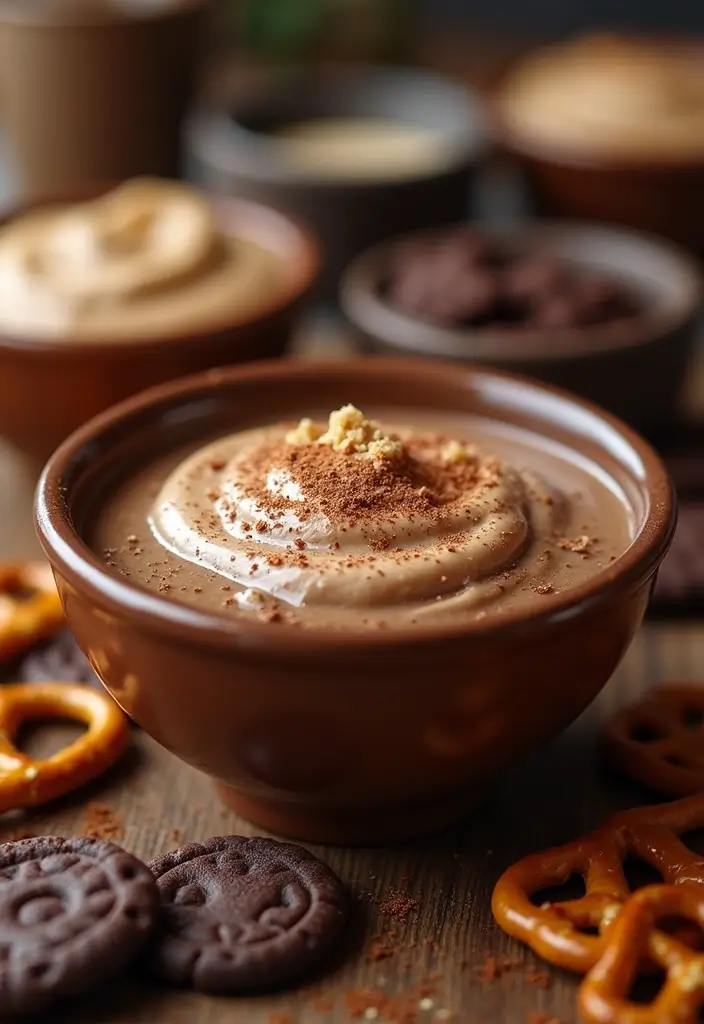 25 Gluten Free Dessert Dip Recipes Perfect for Parties - 17. Mocha Dip