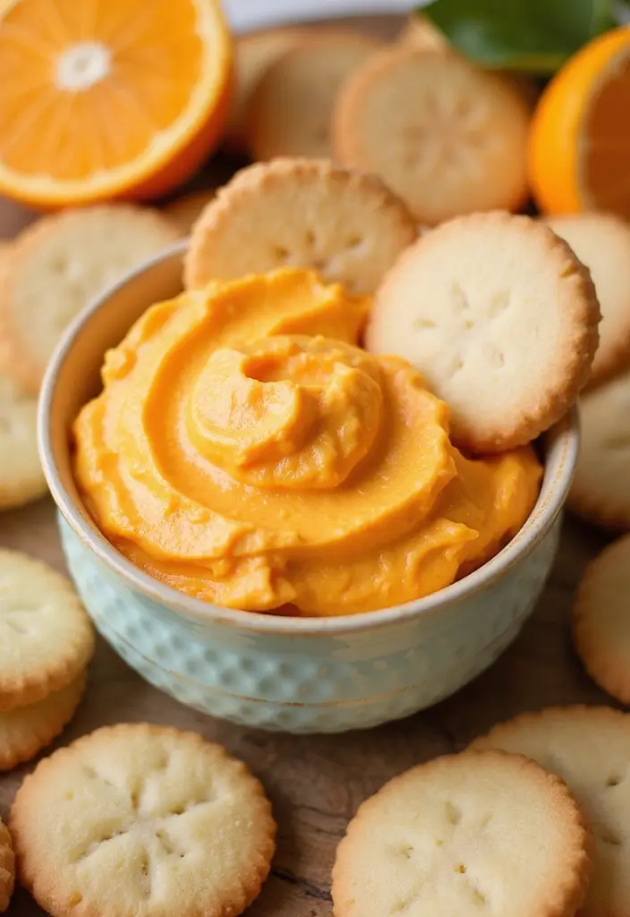 25 Gluten Free Dessert Dip Recipes Perfect for Parties - 19. Orange Creamsicle Dip