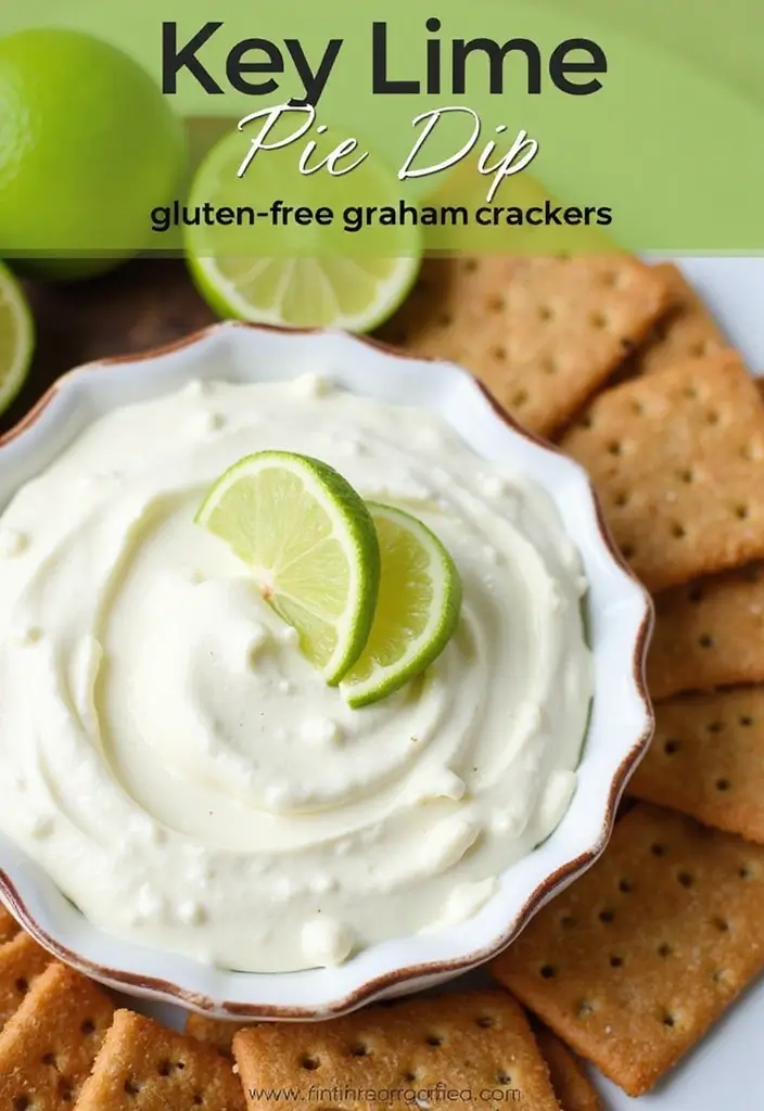 25 Gluten Free Dessert Dip Recipes Perfect for Parties - 20. Key Lime Pie Dip