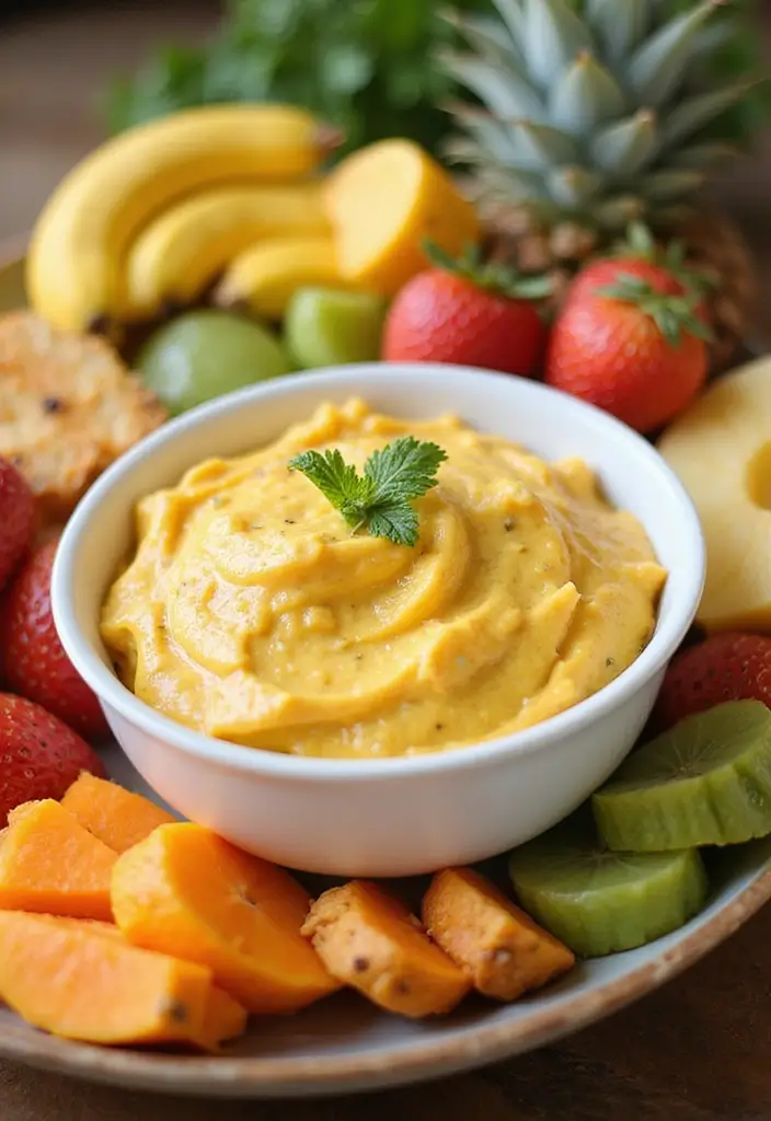 25 Gluten Free Dessert Dip Recipes Perfect for Parties - 23. Tropical Fruit Dip