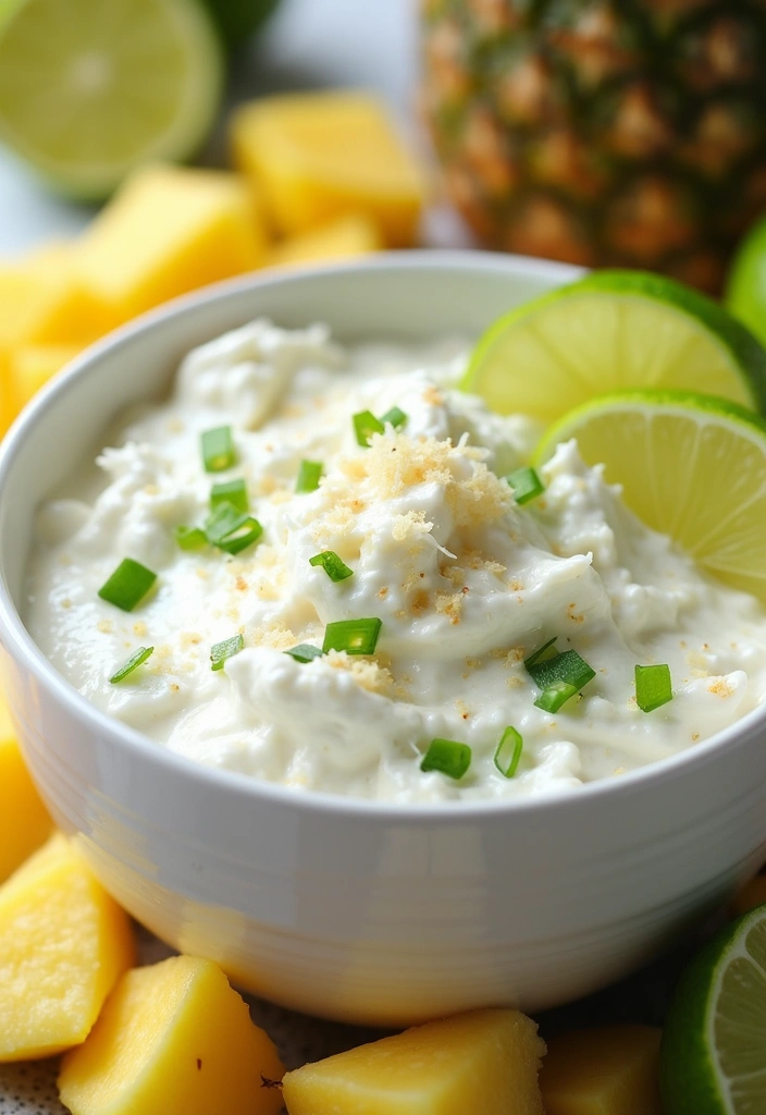 25 Gluten Free Dessert Dip Recipes Perfect for Parties - 4. Coconut Lime Dip