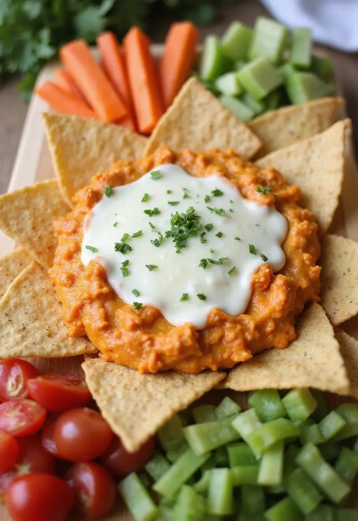 25 Healthy Buffalo Chicken Dip Recipes That Everyone Loves - 3. Cauliflower Buffalo Chicken Dip