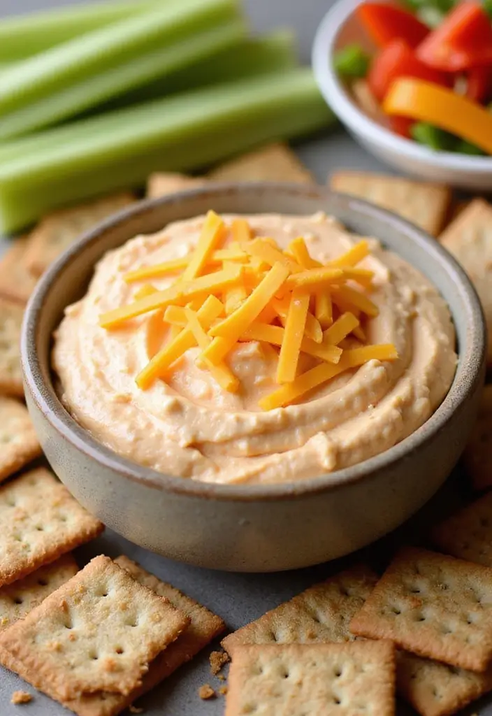 25 Healthy Buffalo Chicken Dip Recipes That Everyone Loves - 4. Greek Yogurt Buffalo Chicken Dip