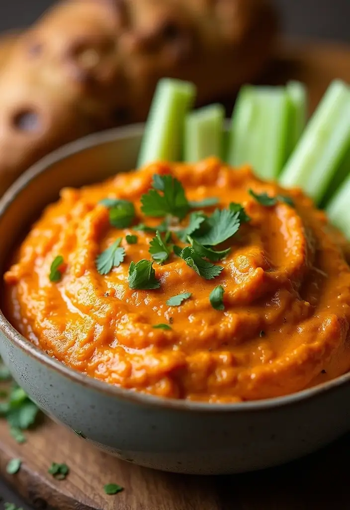 25 Healthy Buffalo Chicken Dip Recipes That Everyone Loves - 9. Vegan Buffalo Chicken Dip