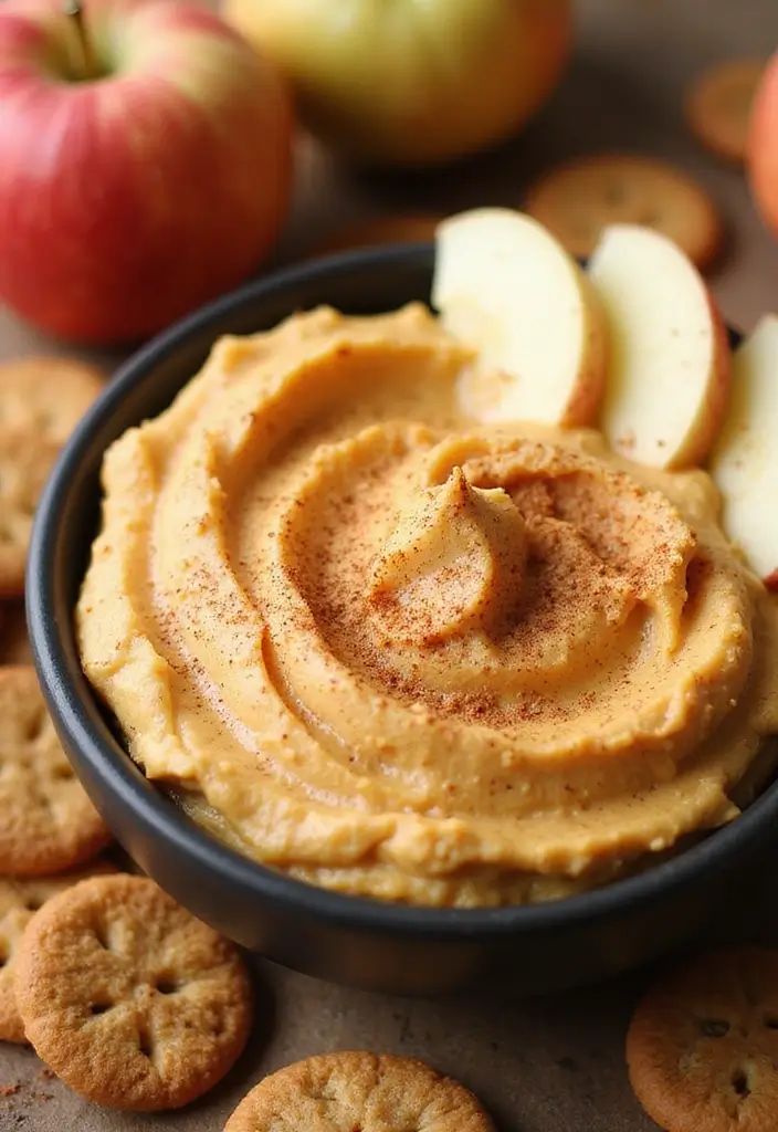 25 Healthy Dip Recipes for Clean Eating Snacks - 25. Pumpkin Spice Dip