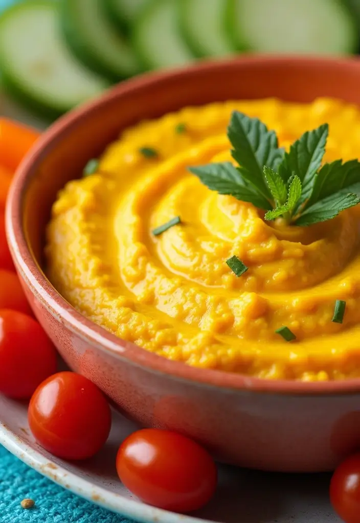 25 Healthy Vegetable Dip Recipes for Clean Eating Snacks - 13. Zesty Mango Dip