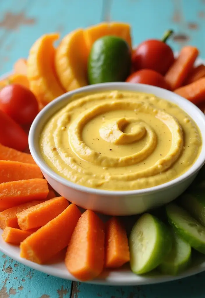 25 Healthy Vegetable Dip Recipes for Clean Eating Snacks - 23. Honey Mustard Dip