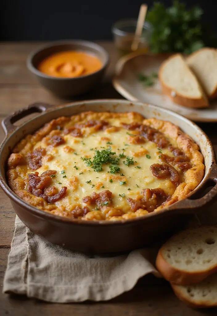 25 Hot Cheese Dip Recipes for Melty Goodness - 15. Caramelized Onion and Gruyère Dip