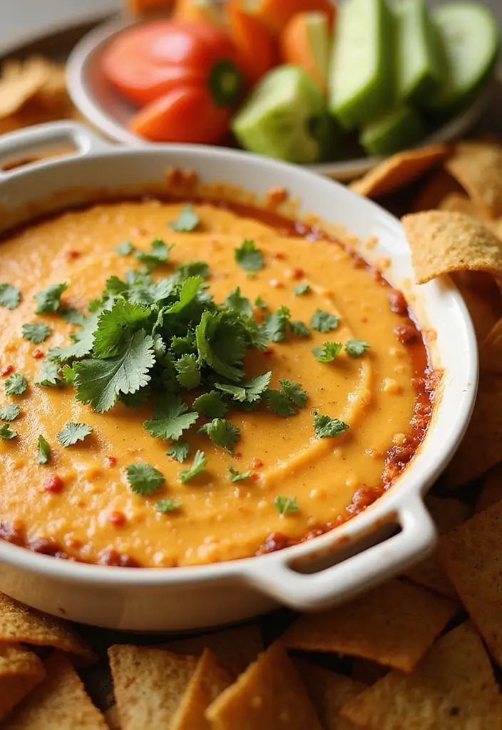 25 Hot Cheese Dip Recipes for Melty Goodness - 17. Smoky Chipotle Cheese Dip