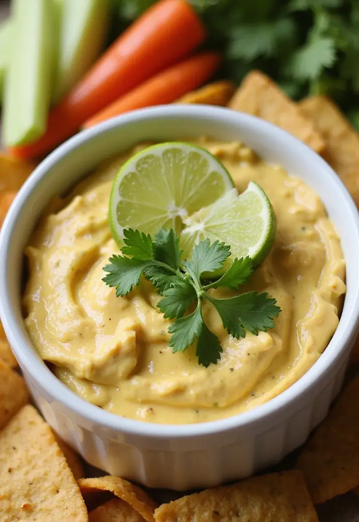 25 Hot Cheese Dip Recipes for Melty Goodness - 22. Creamy Avocado Cheese Dip