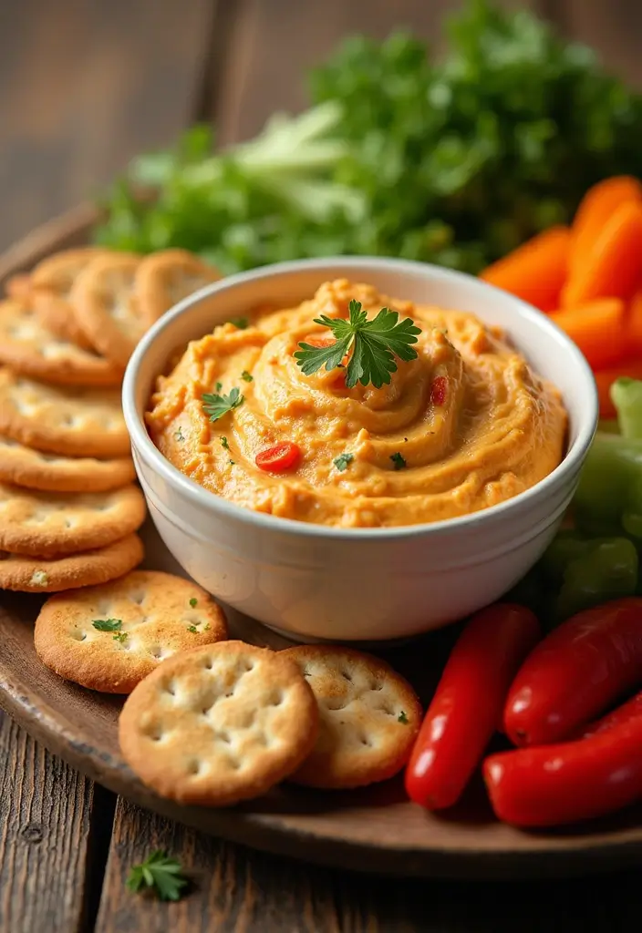 25 Hot Cheese Dip Recipes for Melty Goodness - 5. Pimento Cheese Dip