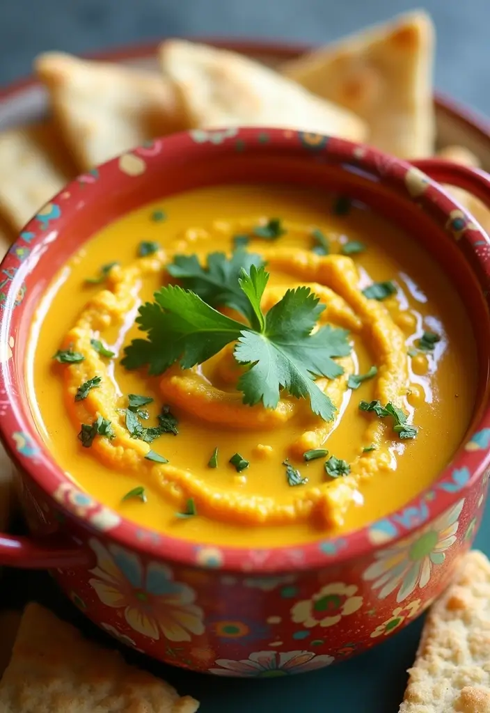 25 Hot Crock Pot Dip Recipes That Keep Guests Coming Back - 25. Coconut Curry Dip