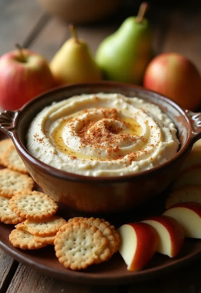 25 Sweet Cream Cheese Dip Recipes for Desserts and Parties - 22. Spiced Pear Dip