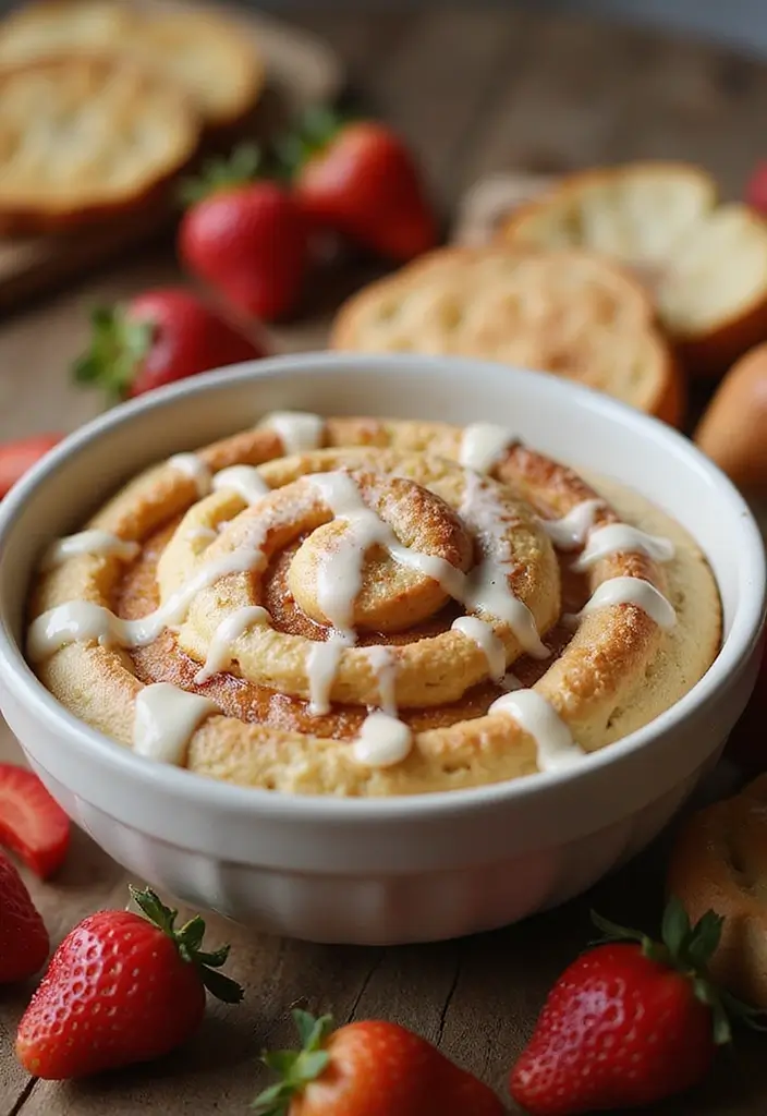 25 Sweet Cream Cheese Dip Recipes for Desserts and Parties - 6. Cinnamon Roll Dip