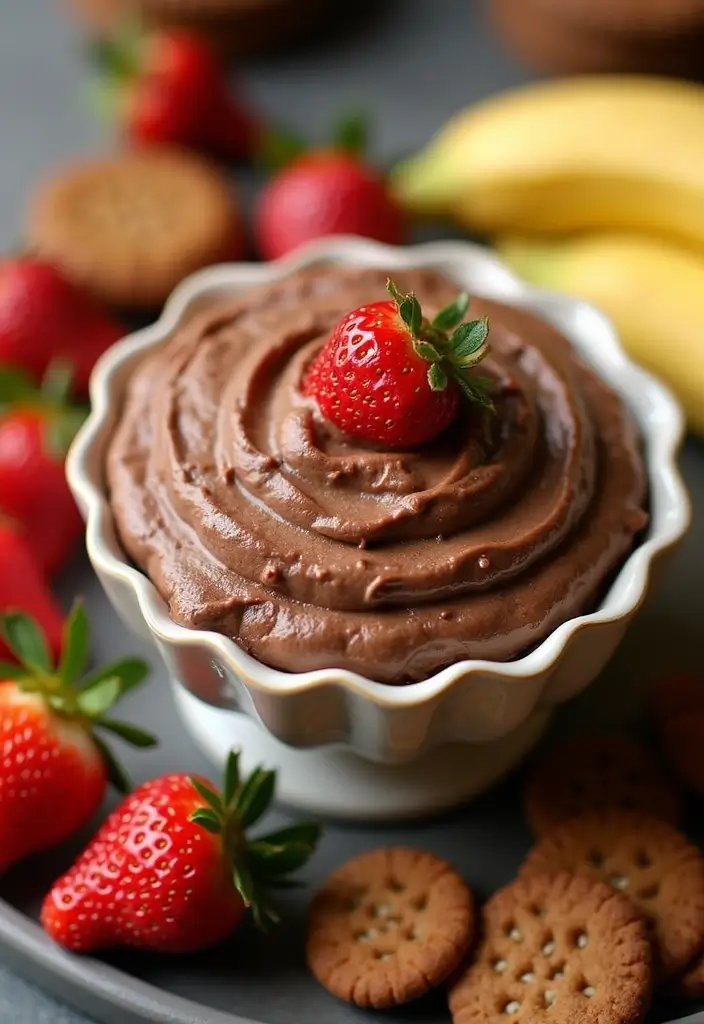 25 Sweet Cream Cheese Dip Recipes for Desserts and Parties - 9. Nutella Cream Cheese Dip