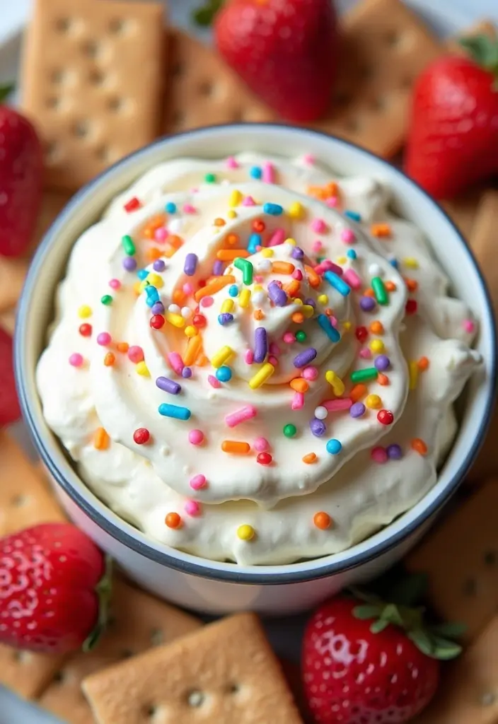 25 Sweet Dry Dip Mix Recipes to Make at Home - 11. Funfetti Dip