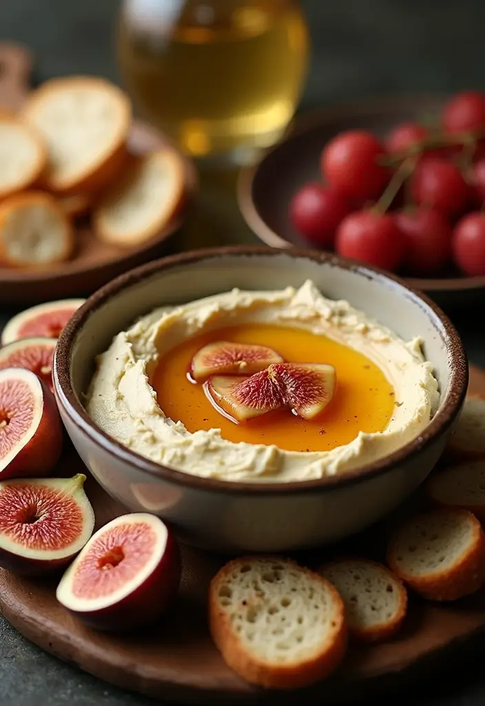 25 Sweet Dry Dip Mix Recipes to Make at Home - 18. Honey Fig Dip
