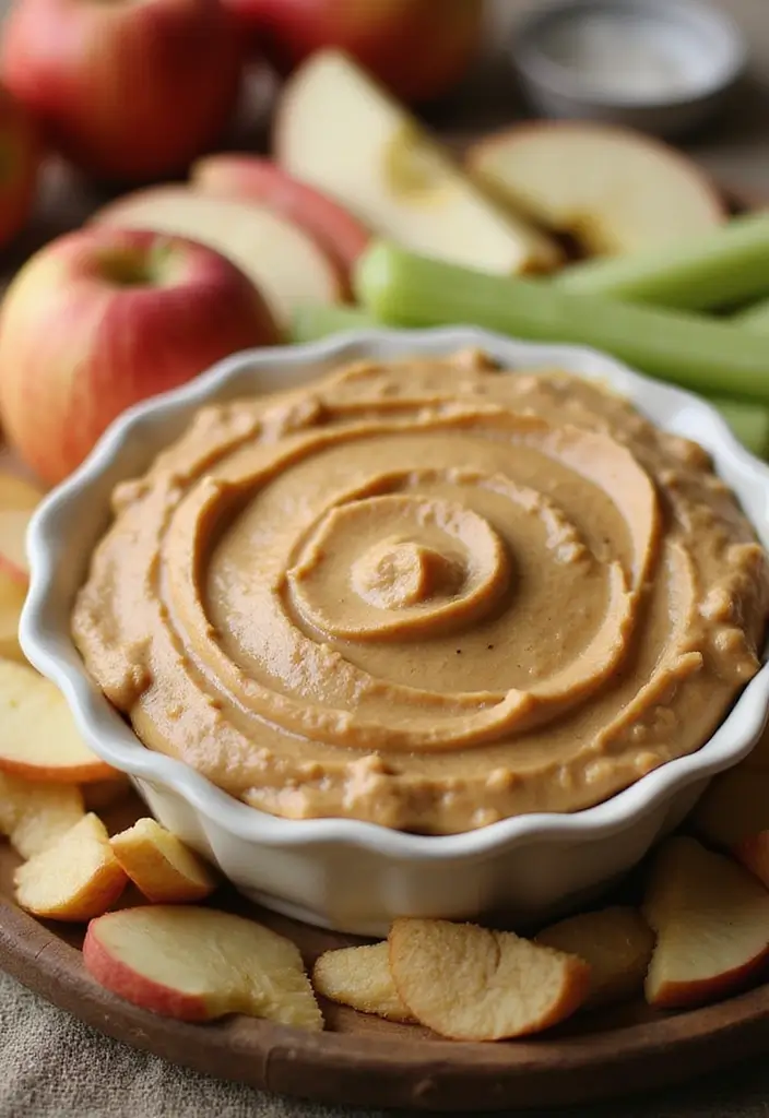 25 Sweet Dry Dip Mix Recipes to Make at Home - 6. Creamy Peanut Butter Dip