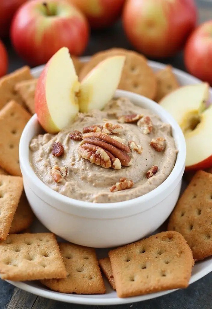 25 Sweet Dry Dip Mix Recipes to Make at Home - 7. Maple Pecan Dip
