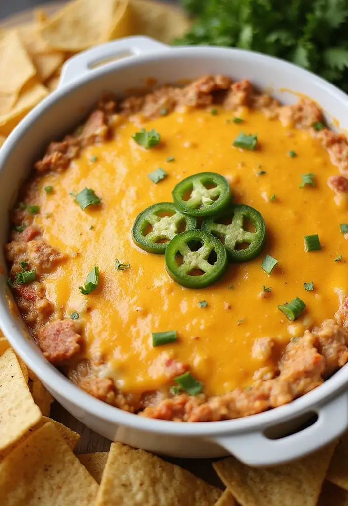 25 Tortilla Chip Dip Recipes You’ll Want Again and Again - 5. Cheesy Jalapeño Dip